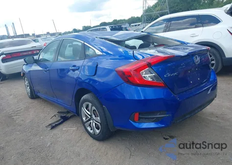 2017 Honda Civic Lx from USA, damaged, VIN 19XFC2F56HE072873